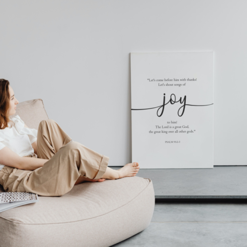 Joy | Christian Wall Art | Digital Download